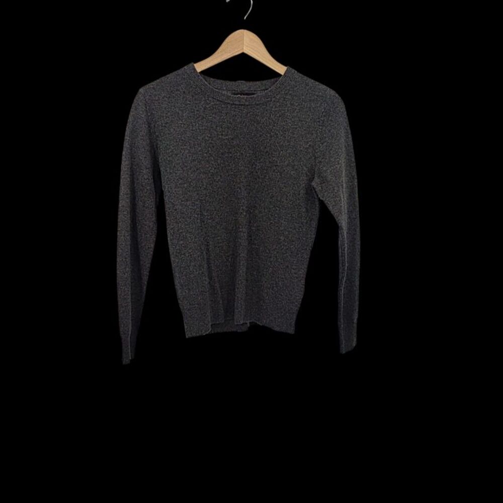 Quince Women Mongolian Cashmere Crewneck Sweater Black XS